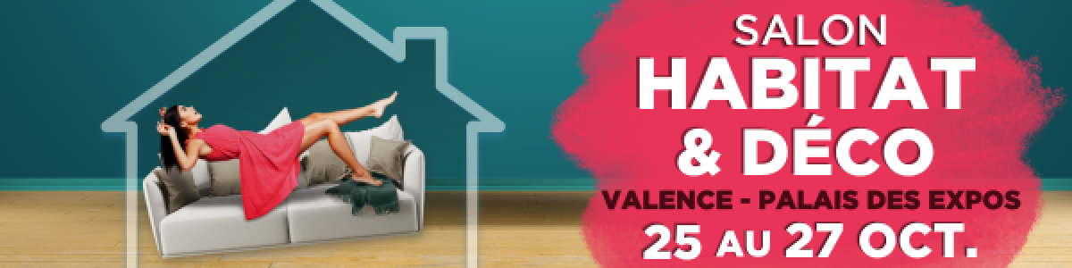 Menuiserie Pollien vous invite au salon de l'habitat et déco de Valence du 25 au 27 octobre 2024